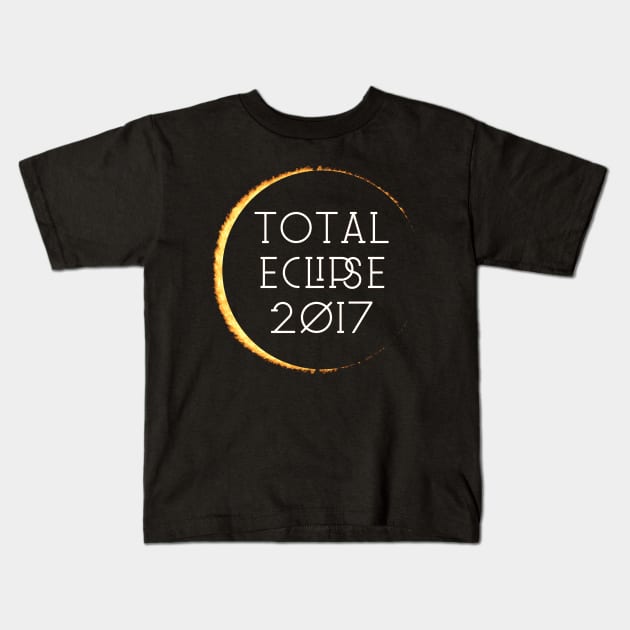 Total Solar Eclipse Shirt Kids T-Shirt by Nonstop Shirts